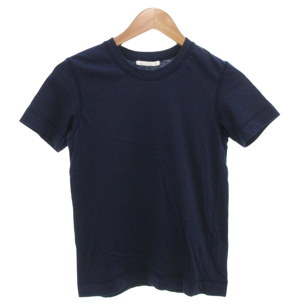 【中古】プリーツプリーズ PLEATS PLEASE イッセイミヤケ Tシャツ 半袖 紺 ネイビー /FF ■ECT レディース 【ベクトル 古着】 251024(4)