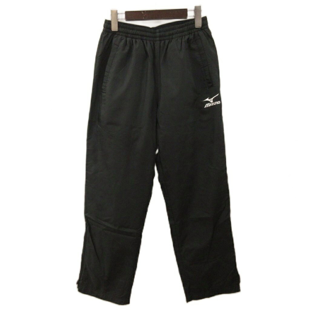 【中古】ミズノ MIZUNO プレスサーモ トレーニングパンツ ジャージ A75PK-372 黒 ブラック M メンズ 【..