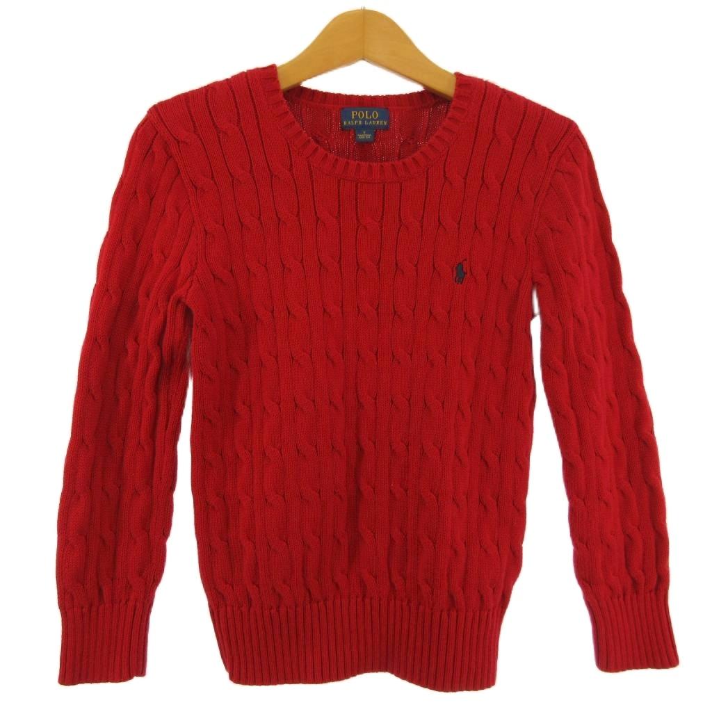 【中古】ポロ ラルフローレン POLO RALPH LAUREN ニット セーター クルーネック トップス ロゴ刺繍 コットン 赤 レッド 女の子 男の子 7 130//64 キッズ 【ベクトル 古着】 260208ブランドポロ ラルフローレン POLO RALPH LAUREN表記サイズ7 130//64実寸サイズ肩幅：35cm　身幅：38cm　袖丈：48cm　着丈：50cm　　素材綿色レッド状態若干の毛羽立ちはありますが使用感が少なく、かなり状態の良い商品です。 ※あくまでも中古品ですので掲載写真や記載内容をご確認いただき、ご理解の上ご購入ください。備考ラルフローレン株式会社商品のお問い合わせの回答を休止しております。＊各商品ページの商品詳細等をご確認の上ご購入ください。【中古】ポロ ラルフローレン POLO RALPH LAUREN ニット セーター クルーネック トップス ロゴ刺繍 コットン 赤 レッド 女の子 男の子 7 130//64 キッズ 【ベクトル 古着】 260208状態ランク　”A”詳細については、下記および「状態ランクについて」ページをご覧ください。未使用・新品の商品ほぼ新品同様の商品使用感が少なく、かなり状態の良い商品使用感はあるが、傷や汚れの少ない商品使用感の他、傷や汚れが見られる商品かなり大きな傷みがある難あり商品※S〜CランクはUSED品となりますので、使用感をご理解の上でご入札下さい。状態ランクについてinformationブランドポロ ラルフローレン POLO RALPH LAUREN表記サイズ7 130//64実寸サイズ肩幅：35cm　身幅：38cm　袖丈：48cm　着丈：50cm　　素材綿色レッド状態若干の毛羽立ちはありますが使用感が少なく、かなり状態の良い商品です。 ※あくまでも中古品ですので掲載写真や記載内容をご確認いただき、ご理解の上ご購入ください。備考ラルフローレン株式会社商品のお問い合わせの回答を休止しております。＊各商品ページの商品詳細等をご確認の上ご購入ください。本商品は一点物です他サイトや店舗にて販売している商品です。多少のお時間差にて欠品になることもございます。予めご了承頂ますようお願い致します。ベクトル・サイズガイドはこちらこの商品と同じブランドの商品を見る