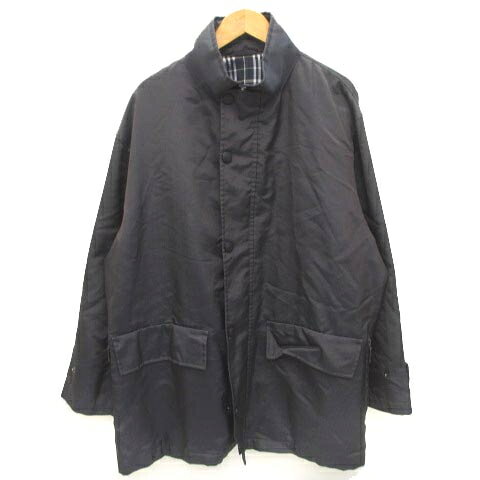 中古 バーバリーズ Burberrys ヴィンテージ コート 裏チェック ナイロン チャコールグレー LY L位 アウター GY vectorpremium-19134326 ブランド古着ベクトルプレミアム店 パッケージ画像