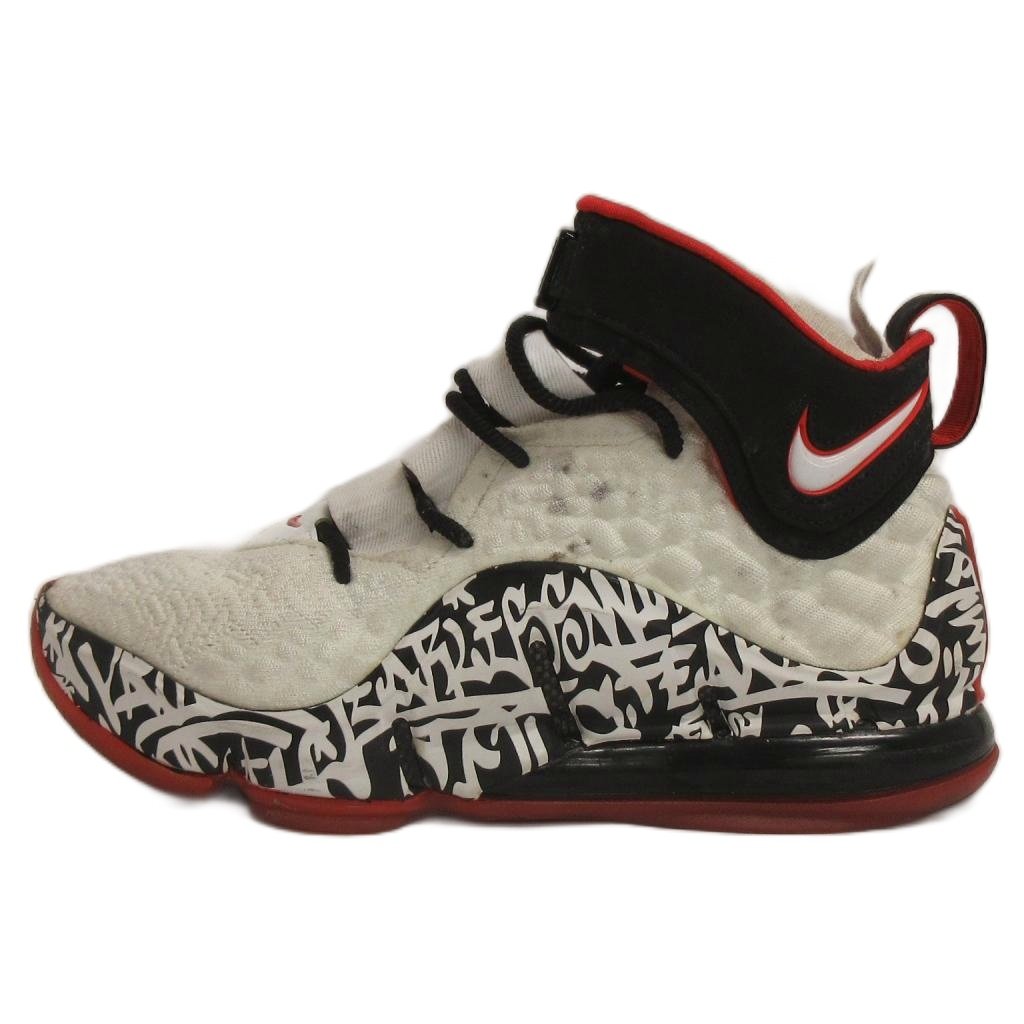 Shoes - 【中古】レブロン17 グラフィティ LEBRON XVII GRAFFITI バスケットボールシューズ CT6047-100 白系 27cm メンズ 【ベクトル 古着】 260424