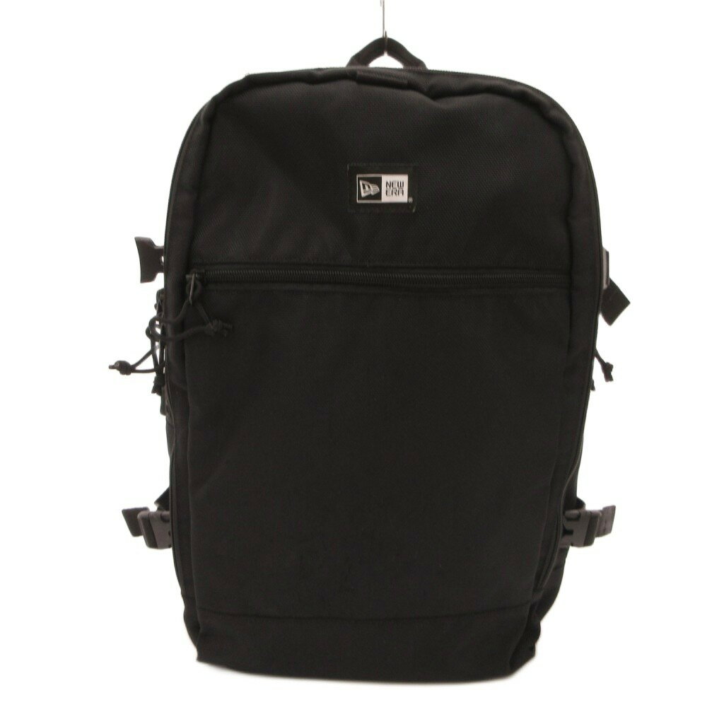 【中古】ニューエラ NEW ERA リュックサック デイパック ロゴ 黒 ブラック /JS ■GY99 メンズ 【ベクトル 古着】 260502