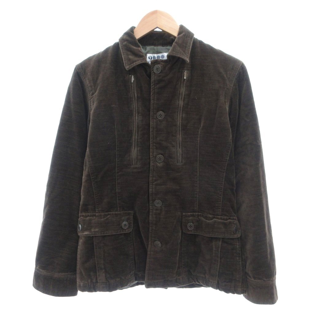 【中古】タケオキクチ TAKEO KIKUCHI 中綿ジャケット 2 茶 ブラウン レギュラーカラー /NL ■ECB004 メンズ 【ベクトル 古着】 260507
