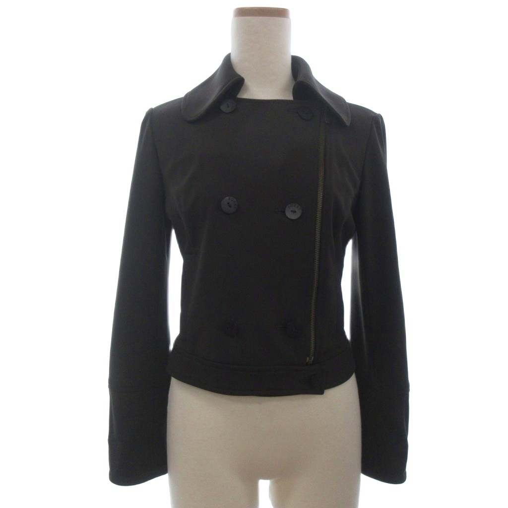 【中古】フォクシーニューヨーク FOXEY NEW YORK ジャケット チャコールグレー 40 レディース 【ベクトル 古着】 260519