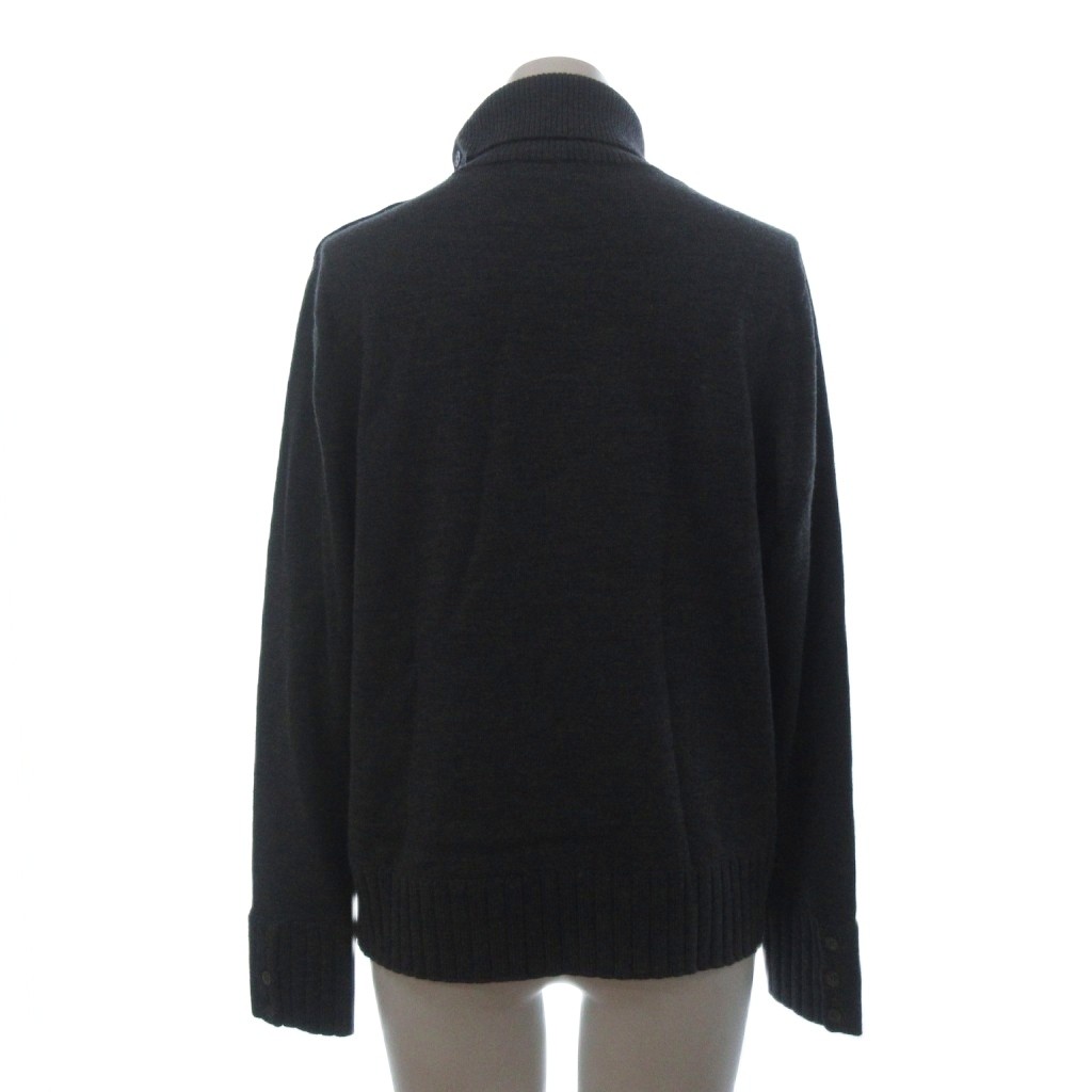 中古 バーバリー ロンドン BURBERRY LONDON タートルネック ニット セーター 長袖 チャコールグレー 5 レディ vectorpremium-19217336 ブランド古着ベクトルプレミアム店 サンプル画像3