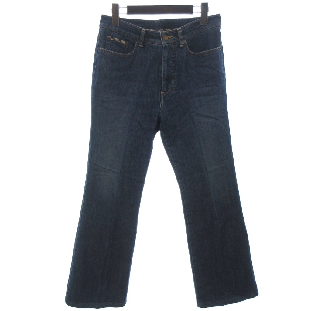 [Used] DAKS Flare Denim Pants Jeans Indigo Size 42 Women's [Vector Used Clothing] 260625