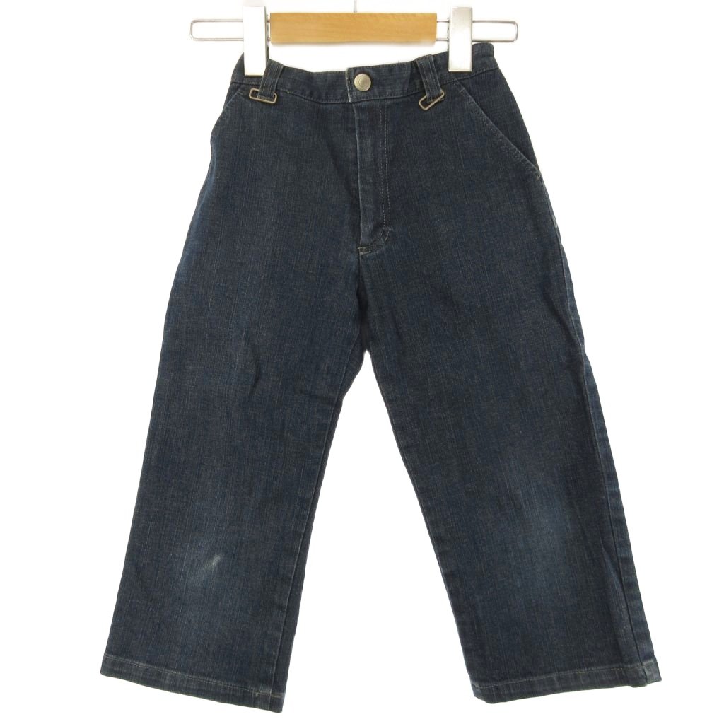 [Used] Burberry London Denim Pants Jeans Bottoms Patch Stretch Cotton Indigo 130A Kids [Vector Used Clothing] 260627