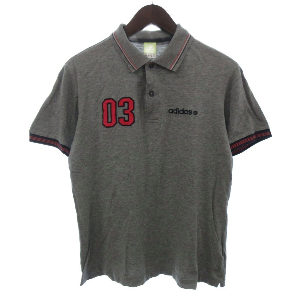 【中古】アディダスオリジナルス adidas originals ナンバリングロゴ ポロシャツ 半袖 グレー M メンズ 【ベクトル 古着】 260717ブランドアディダスオリジナルス adidas originals表記サイズM実寸サイズ肩幅：43cm　身幅：53cm　着丈：59cm　袖丈：19cm　　素材綿色グレー状態若干毛羽立ちと色褪せがありますが、その他に目立ったダメージはなく、問題なくご使用いただける商品です。 ※あくまでも中古品ですので掲載写真や記載内容をご確認いただき、ご理解の上ご購入ください。備考アディダスジャパン株式会社商品のお問い合わせの回答を休止しております。＊各商品ページの商品詳細等をご確認の上ご購入ください。【中古】アディダスオリジナルス adidas originals ナンバリングロゴ ポロシャツ 半袖 グレー M メンズ 【ベクトル 古着】 260717状態ランク　”AB”詳細については、下記および「状態ランクについて」ページをご覧ください。未使用・新品の商品ほぼ新品同様の商品使用感が少なく、かなり状態の良い商品使用感はあるが、傷や汚れの少ない商品使用感の他、傷や汚れが見られる商品かなり大きな傷みがある難あり商品※S〜CランクはUSED品となりますので、使用感をご理解の上でご入札下さい。状態ランクについてinformationブランドアディダスオリジナルス adidas originals表記サイズM実寸サイズ肩幅：43cm　身幅：53cm　着丈：59cm　袖丈：19cm　　素材綿色グレー状態若干毛羽立ちと色褪せがありますが、その他に目立ったダメージはなく、問題なくご使用いただける商品です。 ※あくまでも中古品ですので掲載写真や記載内容をご確認いただき、ご理解の上ご購入ください。備考アディダスジャパン株式会社商品のお問い合わせの回答を休止しております。＊各商品ページの商品詳細等をご確認の上ご購入ください。本商品は一点物です他サイトや店舗にて販売している商品です。多少のお時間差にて欠品になることもございます。予めご了承頂ますようお願い致します。ベクトル・サイズガイドはこちらこの商品と同じブランドの商品を見る