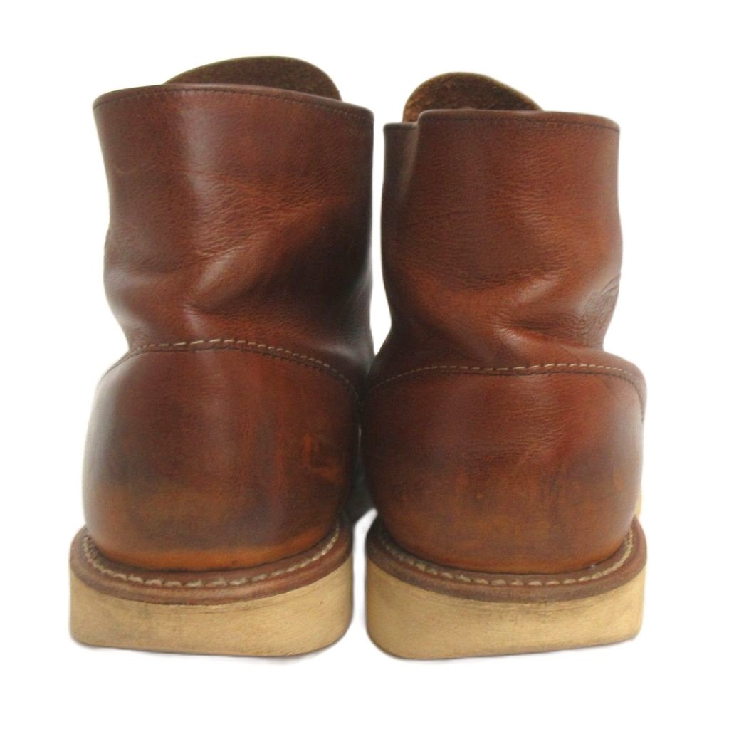 ブランド古着ベクトルプレミアム店の【中古】レッドウィング REDWING 6インチ クラシックラウンド ブーツ 9111 カッパー ラフ＆タフ 茶系 US7.5 25.5cm メンズ 【ベクトル 古着】 260723｜アングル3