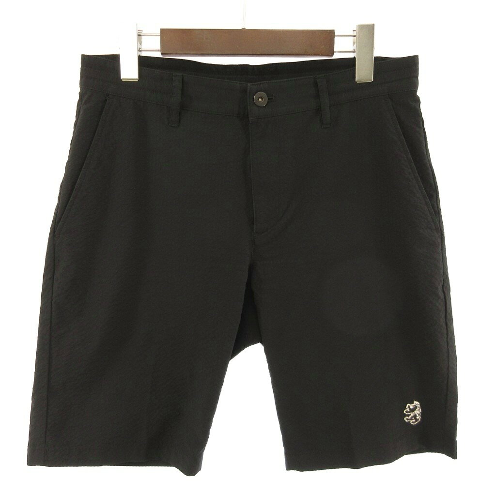 【中古】アドミラル Admiral ゴルフウェア ショートパンツ シアサッカー 黒 ブラック M メンズ 【ベクトル 古着】 260810ブランドアドミラル Admiral表記サイズM実寸サイズウエスト：80cm　もも幅：30cm　裾幅：23cm　股上：26cm　股下：22cm　　素材ポリエステル色黒状態ヒップ部分が擦れにより色落ちがございますがその他に目立ったダメージはなく、問題なくご使用いただける商品です。 ※あくまでも中古品ですので掲載写真や記載内容をご確認いただき、ご理解の上ご購入ください。商品のお問い合わせの回答を休止しております。＊各商品ページの商品詳細等をご確認の上ご購入ください。【中古】アドミラル Admiral ゴルフウェア ショートパンツ シアサッカー 黒 ブラック M メンズ 【ベクトル 古着】 260810状態ランク　”AB”詳細については、下記および「状態ランクについて」ページをご覧ください。未使用・新品の商品ほぼ新品同様の商品使用感が少なく、かなり状態の良い商品使用感はあるが、傷や汚れの少ない商品使用感の他、傷や汚れが見られる商品かなり大きな傷みがある難あり商品※S〜CランクはUSED品となりますので、使用感をご理解の上でご入札下さい。状態ランクについてinformationブランドアドミラル Admiral表記サイズM実寸サイズウエスト：80cm　もも幅：30cm　裾幅：23cm　股上：26cm　股下：22cm　　素材ポリエステル色黒状態ヒップ部分が擦れにより色落ちがございますがその他に目立ったダメージはなく、問題なくご使用いただける商品です。 ※あくまでも中古品ですので掲載写真や記載内容をご確認いただき、ご理解の上ご購入ください。商品のお問い合わせの回答を休止しております。＊各商品ページの商品詳細等をご確認の上ご購入ください。本商品は一点物です他サイトや店舗にて販売している商品です。多少のお時間差にて欠品になることもございます。予めご了承頂ますようお願い致します。ベクトル・サイズガイドはこちらこの商品と同じブランドの商品を見る