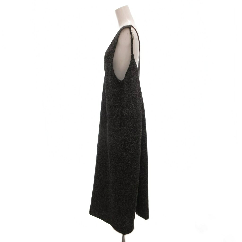 【中古】ミラオーウェン Mila Owen ワンピース ツイード調ノースリーブ ロング丈 0 黒 ブラック /NL ■GY09 レディース 【ベクトル 古着】 260923 vectorpremium-19454585 ブランド古着ベクトルプレミアム店 サンプル画像3