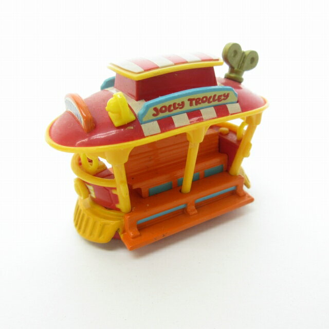 【中古】ディズニー Disney TOMICA トミカ JOLLY TROLLEY ジョリートロリー 東京ディズニーランド チョロQ 赤 レッド 0825 その他 【ベクトル 古着】 230825