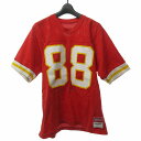 【中古】サンドニット sand-knit サンドニット sand-knit ゲームシャツ ジャージ NFL カンザスシティ・チーフス アメフト フットボール..