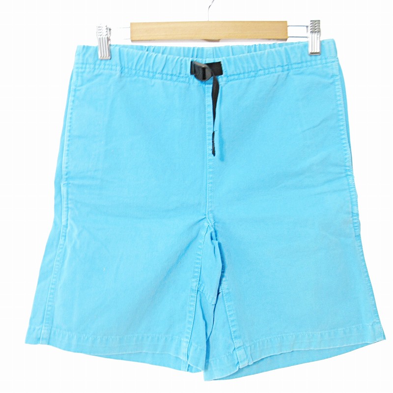 【中古】グラミチ GRAMICCI クライミングショーツ ハーフパンツ ショートパンツ イージーウエスト XS 青 ライトブルー 0613 レディース 【ベクトル 古着】 250613