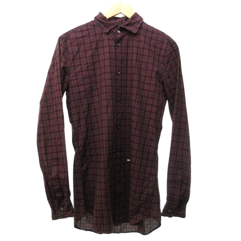 DSQUARED シャツワンピース 赤x黒(チェック) 2009225M0045 楽天市場】ディースクエアード(柄チェック)の通販