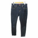 【中古】レッドカード RED CARD デニムパンツ ジーンズ テーパード ストレッチ 25 インディゴブルー 26403 0612 IBO73 レディース 【...