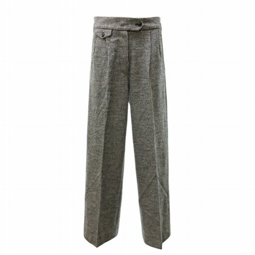 【中古】未使用品 ライト WRYHT 21AW タグ付 KNOTTED BUCK PLEATED TROUSER タックワイド パンツ スラックス 千鳥格子 チェック ハウンドトゥース オールドジョー取扱い 212WT-PT01 黒 ブラック 1 約S 0628 ■BL4 レディース 【ベクトル 古着】 250628 【中古】未使用品 ライト WRYHT 21AW タグ付 KNOTTED BUCK PLEATED TROUSER タックワイド パンツ スラックス 千鳥格子 チェック ハウンドトゥース オールドジョー取扱い 212WT-PT01 黒 ブラック 1 約S 0628 ■BL4 レディース 【ベクトル 古着】 250628