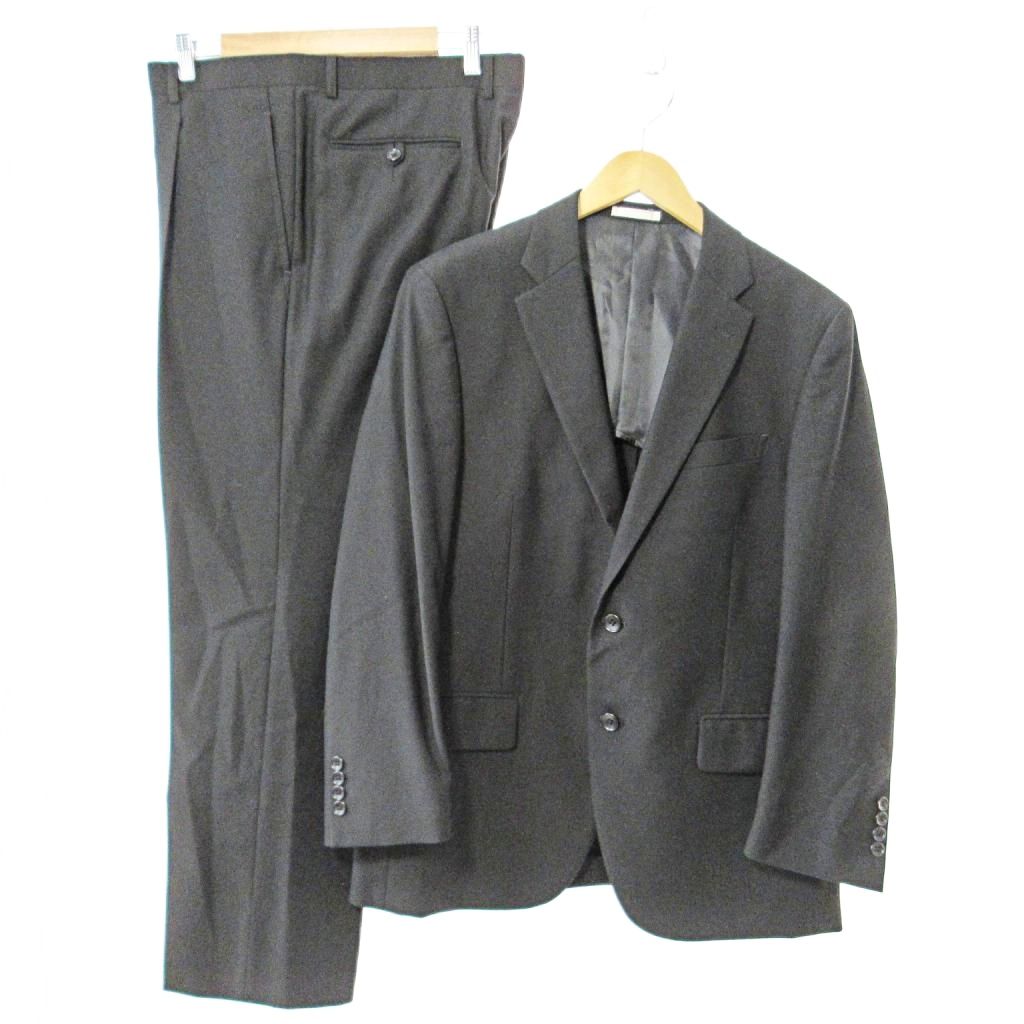 【中古】エドワーズ EDWARD'S シングルスーツ ブラックスーツ フォーマル ウール 96 BE4 黒 1020 メンズ 【ベクトル 古着】 251020