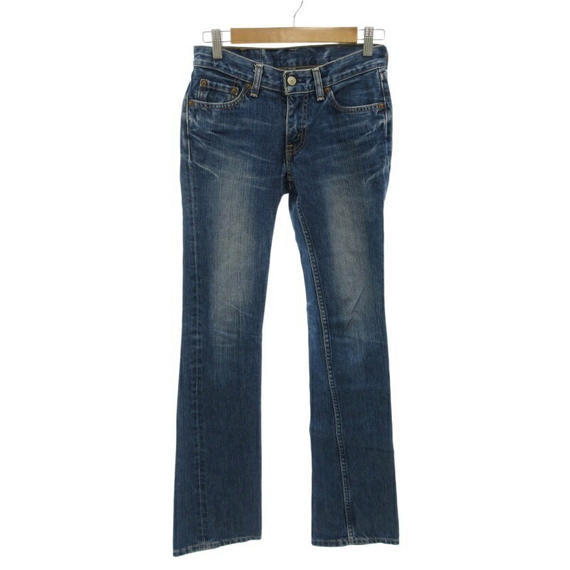 Cropped Pants - 【中古】リーバイス Levi's W526 デニムパンツ ジーンズ フレア W27 インディゴブルー 0227 ■GY09 レディース 【ベクトル 古着】 260227