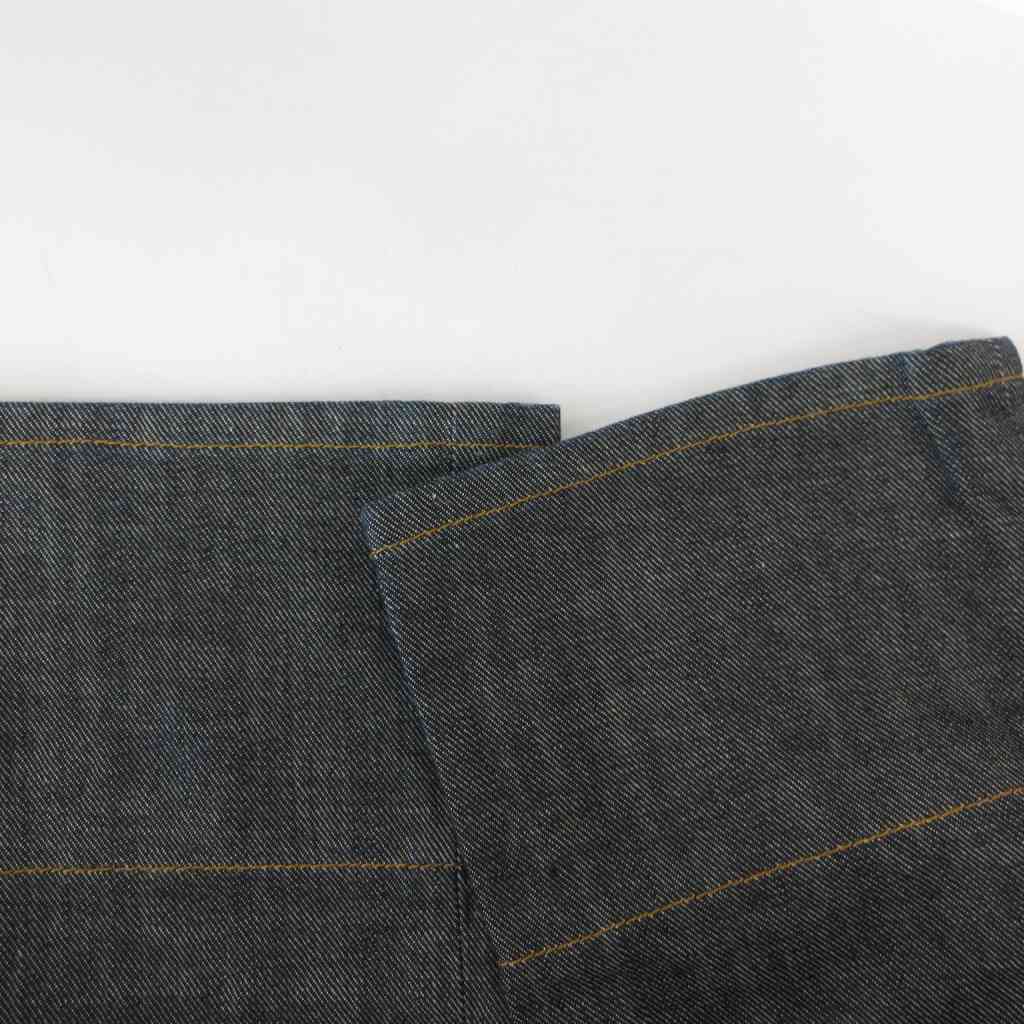中古 バーバリーブルーレーベル BURBERRY BLUE LABEL デニムパンツ ジーンズ クロップド丈 チェック裏地 24 vectorpremium-19419640 ブランド古着ベクトルプレミアム店 サンプル画像3