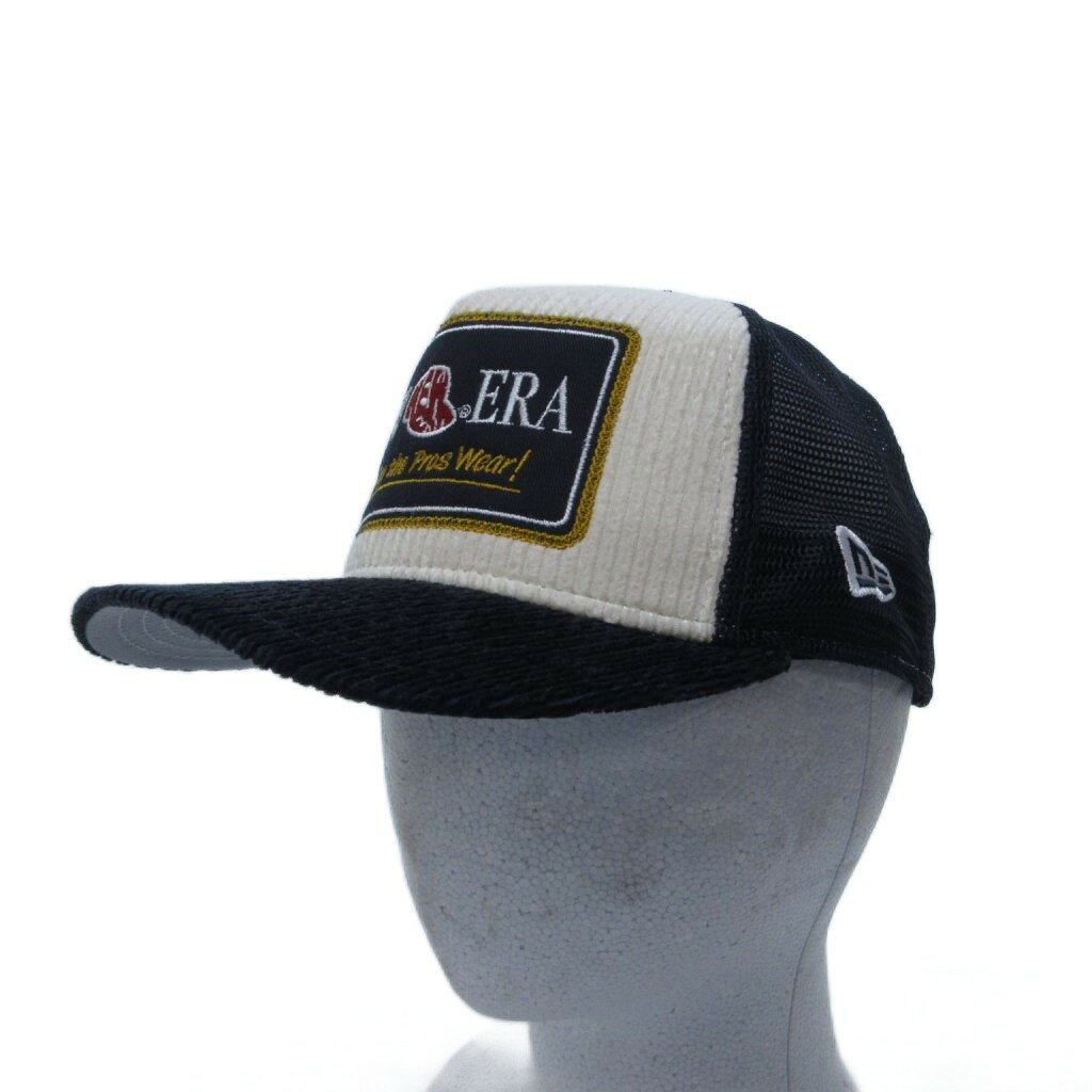 【中古】ニューエラ NEW ERA 美品 59FIFTY フィフティーナインフィフティー メッシュキャップ コーデュロイ 紺 ネイビー 7 1/8 メンズ 【ベクトル 古着】 260912