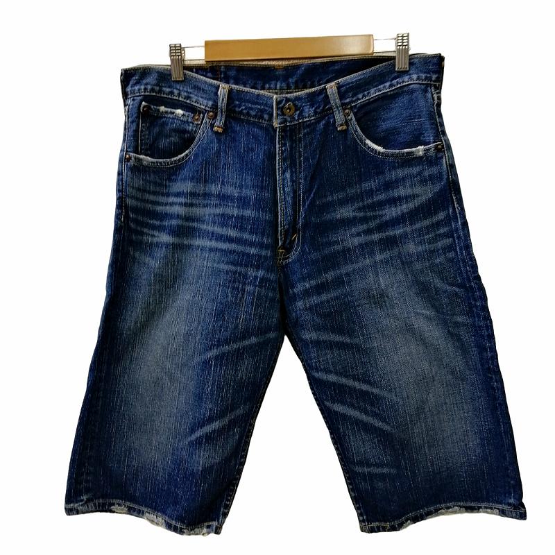 【中古】リーバイス Levi's 00s Y2K 503 デニムショーツ ジーンズ ジーパン インディゴ 34 約XL ■GY09 メンズ 【ベクトル 古着】 241019