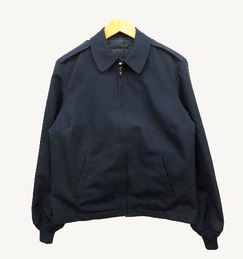 【中古】ヴィンテージ VINTAGE 90's 米空軍 USAF ライトウェイトジャケット DSCP ライナーベスト付き ミリタリー ネイビー 12XL 16R レディース 【ベクトル 古着】 230828