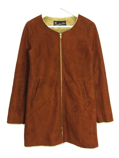 【中古】アーバンリサーチ URBAN RESEARCH Favorite Play Sonny Label フェイク ムートンコート 38 ブラウン ジップアップ アウター レディース 【ベクトル 古着】 231030 【中古】アーバンリサーチ URBAN RESEARCH Favorite Play Sonny Label フェイク ムートンコート 38 ブラウン ジップアップ アウター レディース 【ベクトル 古着】 231030