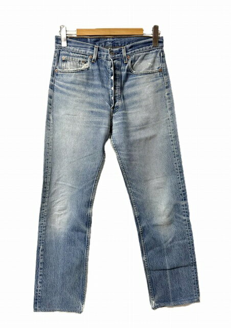 【中古】リーバイス Levi's 501 デニムパンツ ジーンズ ブルー ストレート ボトムス メンズ 【ベクトル 古着】 240302