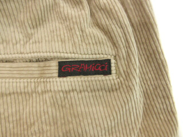 【中古】グラミチ GRAMICCI コーデュロイクライミングパンツ ストレッチ テーパード スリム ブラウン S メンズ 【ベクトル 古着】 240609