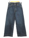 【中古】ALESSANDRO VASINI アレッサンドロ ヴァシーニ GIANT FLARE CLASSIC フレアデニムパンツ 27 ブルー ジーンズ ボト...