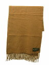 【中古】カシミヤ100% マフラー 無地 ベージュ メンズ レディース 【ベクトル 古着】 250111(4)