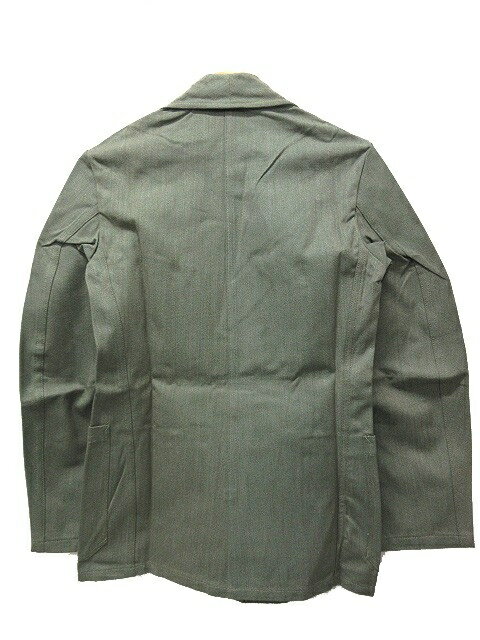 【中古】ヴィンテージ VINTAGE スウェーデン軍 プリズナージャケット ユーロ ミリタリージャケット 44 グリーン系 メンズ 【ベクトル 古着】 250130