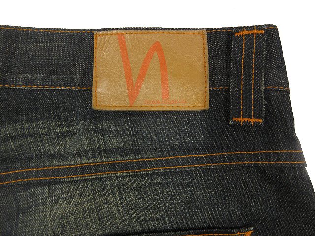 【中古】ヌーディージーンズ nudie jeans STRAIGHT SVEN ストレート スヴェン デニムパンツ W34 インディゴブルー ジーンズ ボトムス メンズ 【ベクトル 古着】 250207