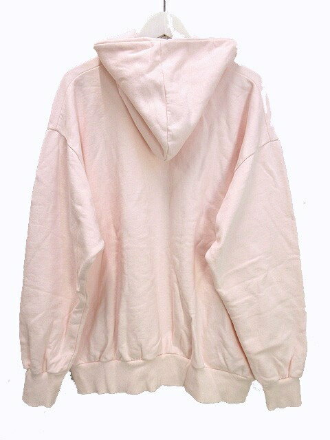 【中古】ユナイテッドアローズ UNITED ARROWS シテン CITEN GIZA コットン スウェットフーディー パーカー L ピンク系 トップス メンズ 【ベクトル 古着】 250212