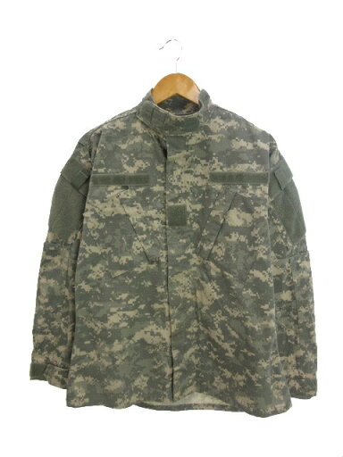 【中古】米軍 ARMY コンバット ユニフォーム S-R グレー系 迷彩 カモフラ ジャケット メンズ 【ベクトル 古着】 250310 【中古】米軍 ARMY コンバット ユニフォーム S-R グレー系 迷彩 カモフラ ジャケット メンズ 【ベクトル 古着】 250310