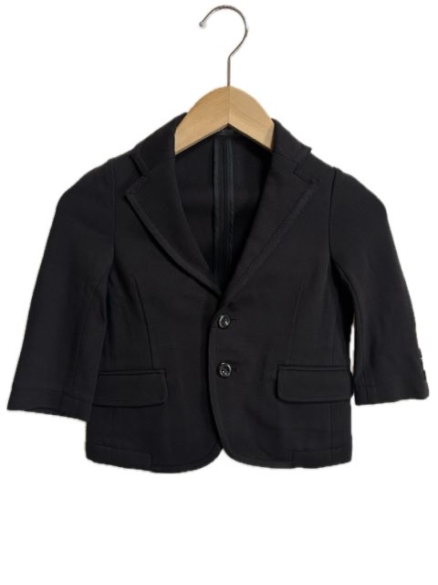 【中古】ベベ bebe キッズ フォーマル ジャケット 90 ブラック 黒 長袖 上着 キッズ 【ベクトル 古着】 250331