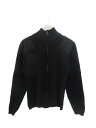 【中古】ヒューストン HOUSTON ウール ドライバーズ ニット R-XL 黒 ブラック トップス メンズ 【ベクトル 古着】 250318