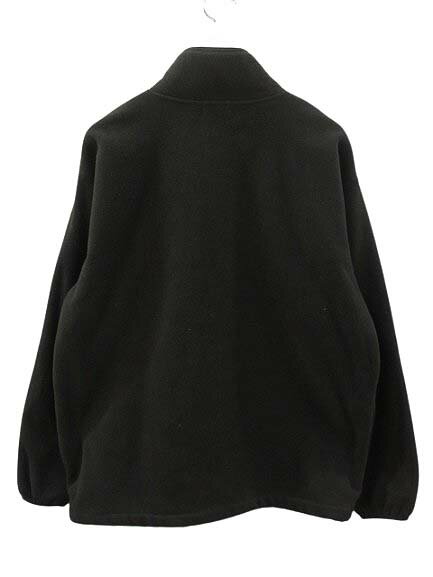 【中古】アトモス atmos HALF ZIP FREECE TOPS BLACK MA23H-SW066 ハーフジップ フリース トップス L ブラック 長袖 メンズ 【ベクトル 古着】 250318