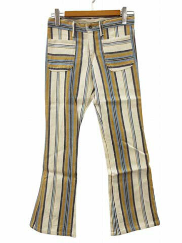 70s リーバイス スタプレ パンツ bigE ヘリンボーン ブラック ホワイト リーバイス ビッグE スタプレ Levis Big E | Strato