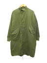 【中古】アーバンリサーチ URBAN RESEARCH バルーンスタンドカラーモッズコート 2 グリーン系 アウター ミリタリー メンズ 【ベクトル 古着】 250507