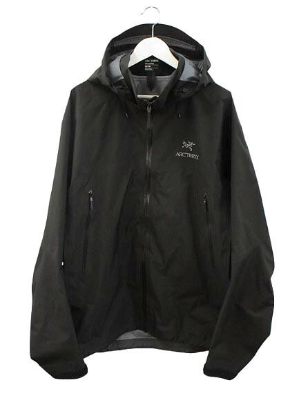 【中古】アークテリクス ARC'TERYX BETA AR JACKET X000007339 ベータ AR ジャケット XL ブラック ジップアップ ブルゾン アウター ☆AA★ メンズ 【ベクトル 古着】 250615