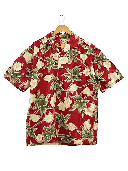 【中古】The Hawaiian Original ザハワイアンオリジナル アロハシャツ ハワイアンシャツ ハワイ製 M マルチカラー 花柄 メンズ 【ベクトル 古着】 250705