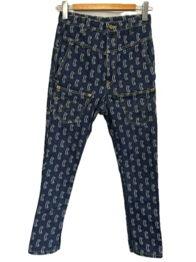 【中古】メルシーボークー mercibeaucoup デニム パンツ ジーンズ 総柄 インディゴ ボトムス レディース 【ベクトル 古着】 250728 【中古】メルシーボークー mercibeaucoup デニム パンツ ジーンズ 総柄 インディゴ ボトムス レディース 【ベクトル 古着】 250728