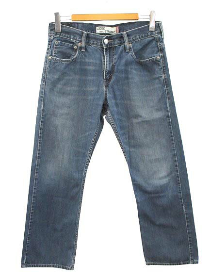 【中古】リーバイス Levi's 569 LOOSE STREIGHT 005690041 ルーズフィット ストレート デニムパンツ 30 ブルー ジーンズ ボトムス メンズ 【ベクトル 古着】 250726