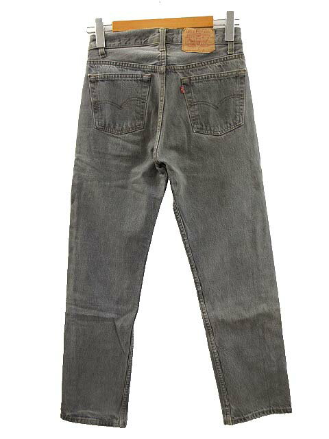 【中古】リーバイス Levi's 80s 501 0658 先染め ブラック デニムパンツ ヴィンテージ ジーンズ W29 メンズ 【ベクトル 古着】 250813