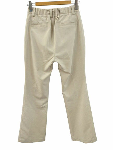 【中古】TAUPE トープ SWITCH CREASE FLARE SLACKS スウィッチクリースフレアスラックス 01 ライトベージュ系 ボトムス メンズ 【ベクトル 古着】 250822