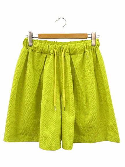 【中古】FAKIE/STANCE フェイキースタンス Seersucker Shorts シアサッカー ショーツ XL イエロー ショートパンツ ハーフパンツ ボトムス メンズ 【ベクトル 古着】 250908