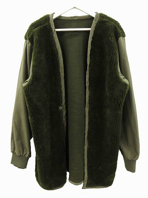 【中古】オランダ軍 WAHLER製 ボアライナー ジャケット ユーロミリタリー オリーブ メンズ 【ベクトル 古着】 250914