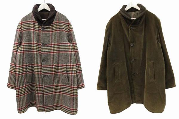 楽天ブランド古着ベクトルプレミアム店【中古】ヴィンテージ VINTAGE 60s ZERO KING リバーシブル デザインコート チェック柄 コーデュロイ USA製 メンズ 【ベクトル 古着】 250921